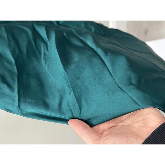 Show Me Your Mumu Jasmine Halter Mini Dress in Emerald Luxe - Picture 8 of 8